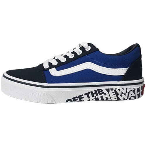 Chaussures Garçon Baskets mode Vans VN0A38J9 Bleu