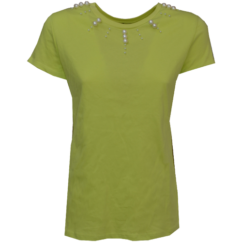 Vêtements Femme T-shirts manches courtes Lumina L5622C Jaune