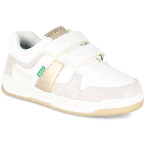 Chaussures Fille Baskets mode Kickers kalido c f Blanc