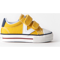 Chaussures Enfant Baskets basses Victoria TRIBU TIRAS LONA CONTRASTE Jaune