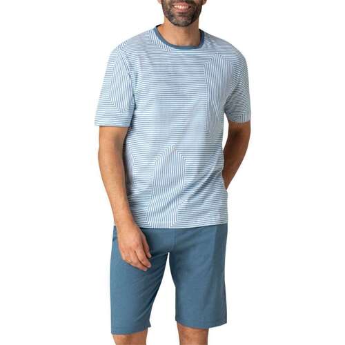 Vêtements Homme Pyjamas / Chemises de nuit Eminence 164054VTPE24 Bleu