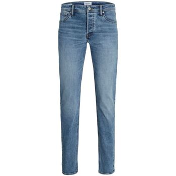 Vêtements Homme Jeans Jack & Jones 12249191 GLENN-BLUE DENIM Bleu