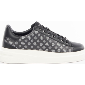 Chaussures Homme Baskets basses Guess Logo 4G Noir