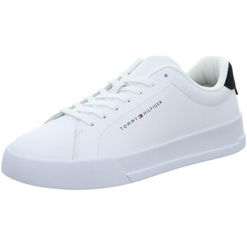 Chaussures Homme Baskets mode Tommy Hilfiger  Blanc