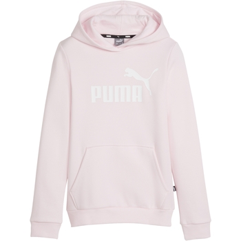 Vêtements Fille Sweats Puma Sweat à Capuche  Junior Ess Logo Rose