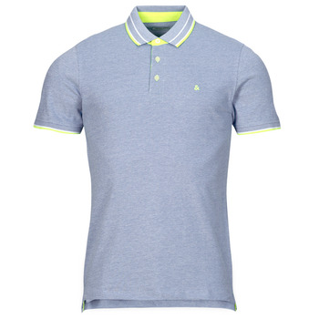 Vêtements Homme Polos manches courtes Jack & Jones JJEPAULOS POLO SS Bleu