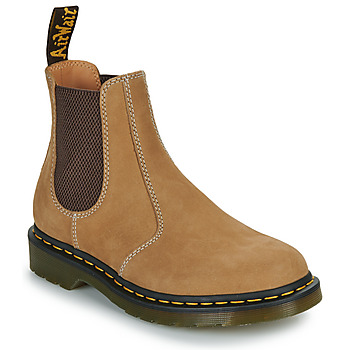 Chaussures Boots Dr. Martens 2976 Savannah Tan Tumbled Nubuck+E.H.Suede Beige