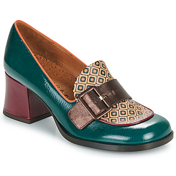 Chaussures Femme Mocassins Chie Mihara TEISIN Vert / Bordeaux