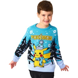 Vêtements Enfant Pulls Pokemon NS7536 Bleu