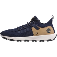 Chaussures Homme Baskets basses Timberland Basket Cuir Winsor Trail Bleu