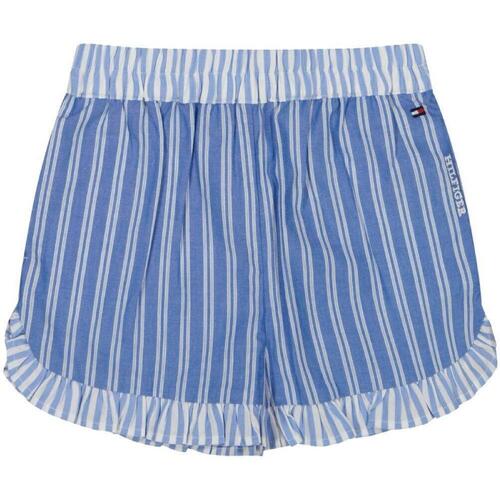 Vêtements Fille Shorts / Bermudas Tommy Hilfiger  Bleu