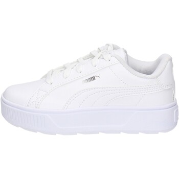 Chaussures Fille Baskets mode Puma 387375-01 Blanc