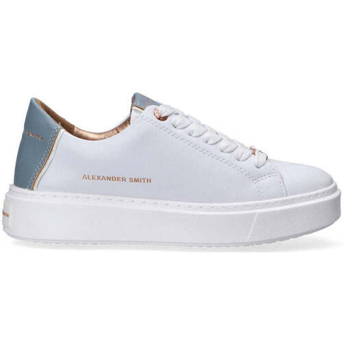 Chaussures Femme Baskets basses Alexander Smith  Blanc