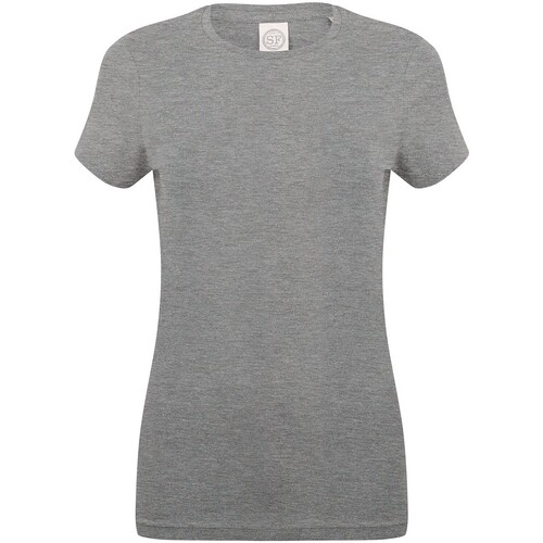 Vêtements Femme T-shirts manches longues Sf Feel Good Gris