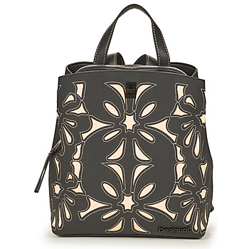 Sacs Femme Sacs à dos Desigual BACK SYBILLA SUMY MINI Noir / Blanc