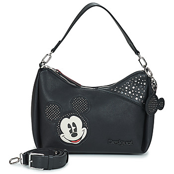 Sacs Femme Sacs porté épaule Desigual BAG MICKEY STUDSTYLE BLACK MAYARI MAXI Noir