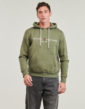 Vêtements Homme Sweats Tommy Hilfiger TOMMY LOGO HOODY Kaki