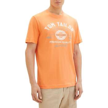 Vêtements Homme T-shirts manches courtes Tom Tailor 162735VTPE24 Orange