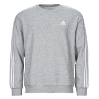 Vêtements Homme Sweats Adidas Sportswear Essentials Fleece 3-Stripes Sweatshirt Gris