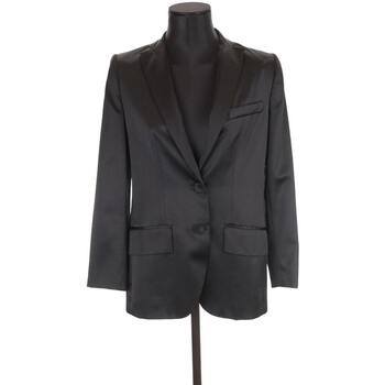 Vêtements Femme Vestes / Blazers Dmn Blazer en soie Noir