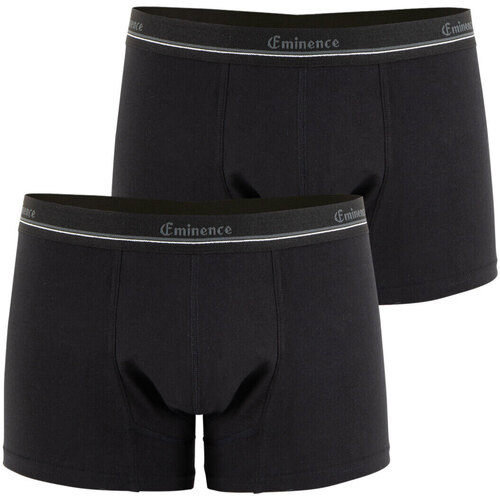 Sous-vêtements Homme Boxers Eminence Lot de 2 boxers pour fuites urinaires Homme Sérénité Heritage Noir