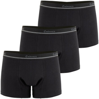 Sous-vêtements Homme Boxers Eminence Lot de 3 boxers pour fuites urinaires Homme Sérénité Heritage Noir