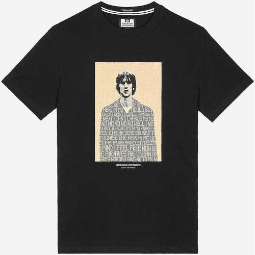 Vêtements Homme T-shirts & Polos Weekend Offender Symphony - noir Noir