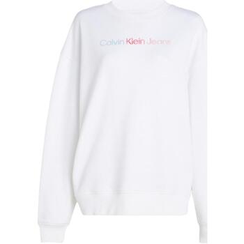 Vêtements Femme Sweats Calvin Klein Jeans  Blanc