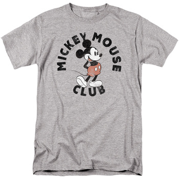 Vêtements Homme T-shirts manches longues Disney Mickey Mouse Club Gris