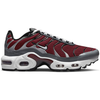 Chaussures Enfant Baskets mode Nike BASKETS  AIR MAX PLUS TN ROUGES Blanc