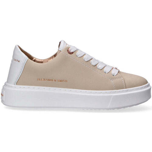 Chaussures Femme Baskets basses Alexander Smith  Beige