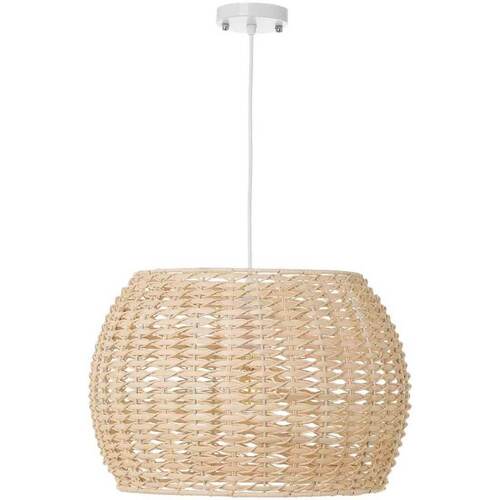 Maison & Déco Lustres / suspensions et plafonniers Unimasa Lustre en Rotin Beige