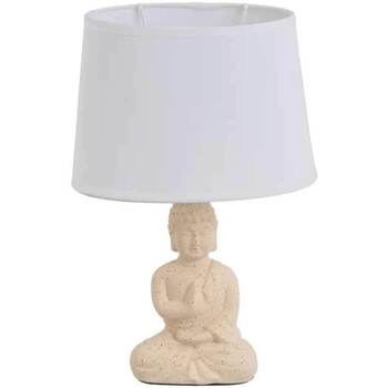 Maison & Déco Lampes à poser Unimasa Lampe céramique Bouddha beige 34 cm Beige