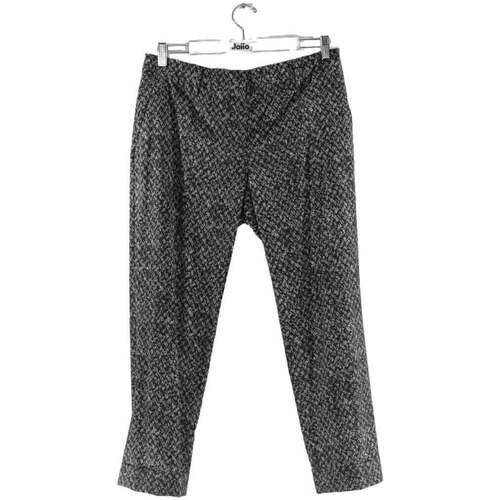 Vêtements Femme Pantalons Prada Pantalon slim en laine Noir