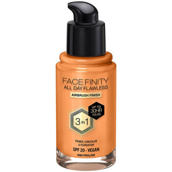 Beauté Fonds de teint & Bases Max Factor Facefinity All Day Flawless Base De Maquillage 3 En 1 88-prali 