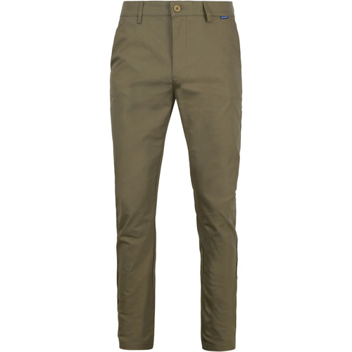 Vêtements Homme Pantalons Mac Chino Griffin Vert Vert