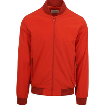 Vêtements Homme Vestes de survêtement Scotch & Soda Scotch & Soda Veste Bombardier Rouge Rouge