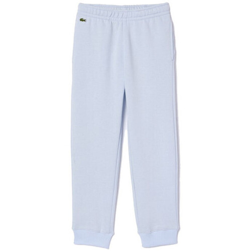 Vêtements Enfant Pantalons Lacoste PANTALON DE SURVÊTEMENT COLOR BLOCK BLEU CLAIR  ENFAN Bleu