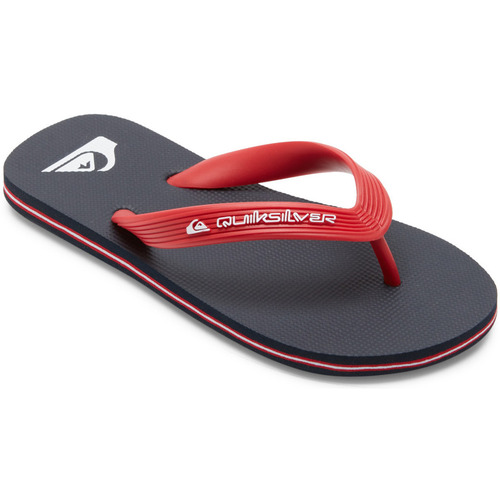 Chaussures Garçon Tongs Quiksilver Molokai Core Bleu