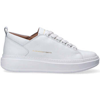 Chaussures Homme Baskets basses Alexander Smith  Blanc