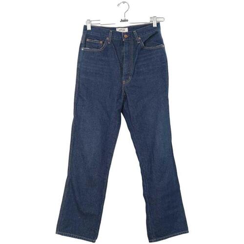 Vêtements Femme Jeans droit Agolde Jean droit en coton Bleu