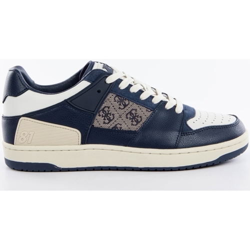 Chaussures Homme Baskets basses Guess sava low Bleu