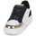 Chaussures Femme Baskets basses Love Moschino BOLD LOVE Blanc / Noir / Doré