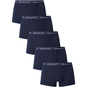 Sous-vêtements Homme Caleçons Gant Lot de 5 boxers Essentials Bleu