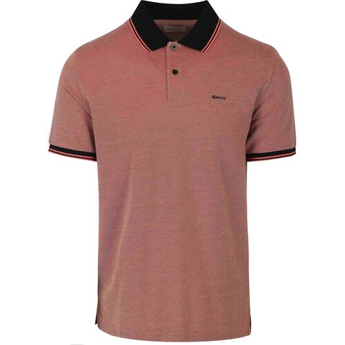 Vêtements Homme T-shirts & Polos Gant Shield Oxford Piqué Polo Rouge Rouge