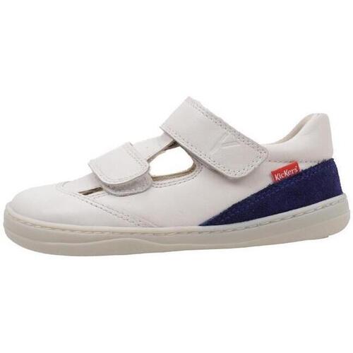 Chaussures Garçon Sandales et Nu-pieds Kickers KICKBLOOM Blanc