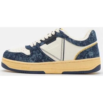 Chaussures Homme Baskets mode Guess FMJANI DEN12 Bleu