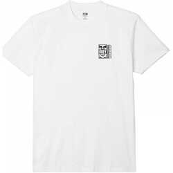 Vêtements Homme T-shirts & Polos Obey icon split Blanc