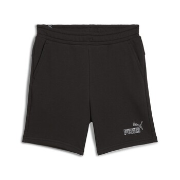 Vêtements Garçon Shorts / Bermudas Puma ESS+ CAMO SHORTS TR B Noir