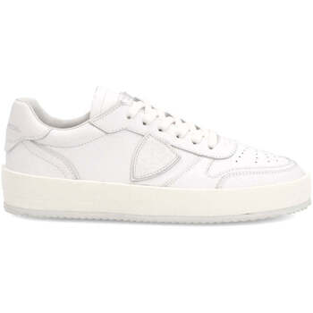 Chaussures Femme Baskets mode Philippe Model  Blanc